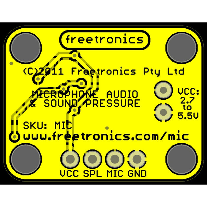 Microphone Sound Input Module