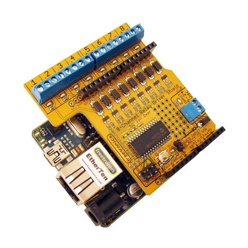 8-Channel Relay Driver Shield