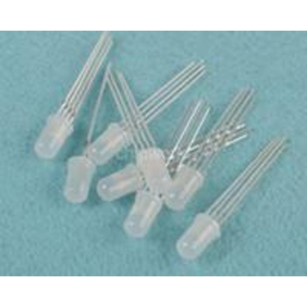 8mm RGB LED (Common Anode) 8-Pack / 100-Pack