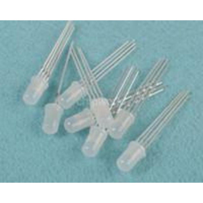 8mm RGB LED (Common Anode) 8-Pack / 100-Pack