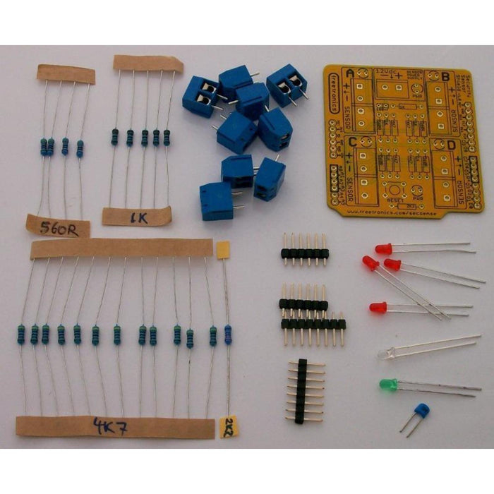 Security Sensor Shield Kit for Arduino