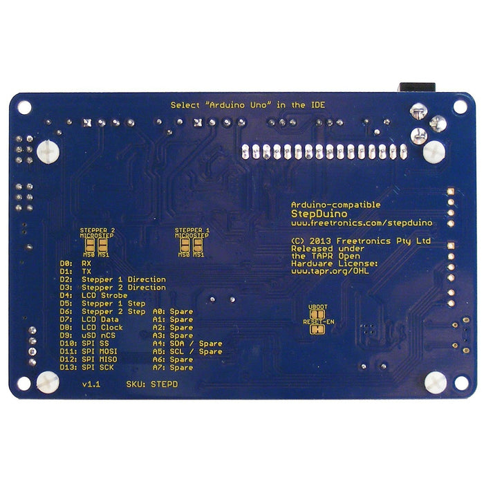 StepDuino Stepper Motor Controller