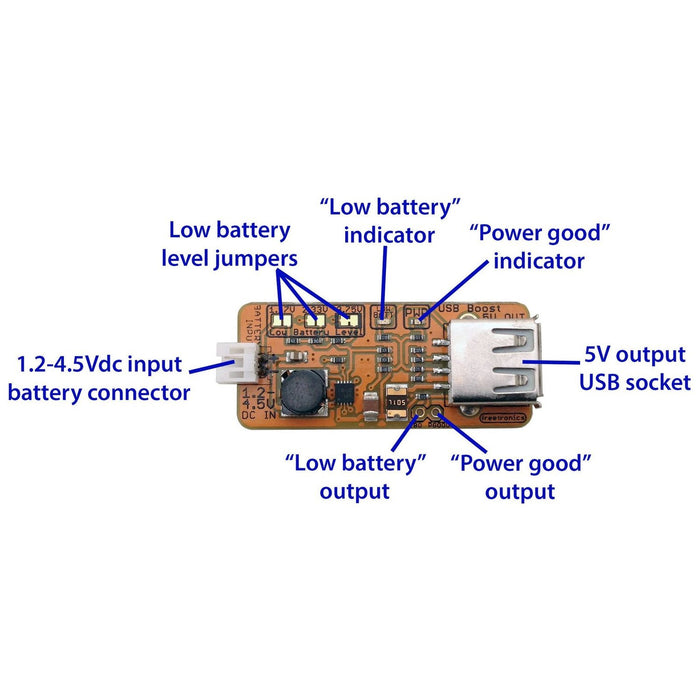 USB Boost 5V USB Power Supply