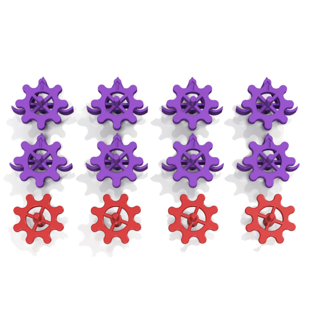 Turing Tumble - Extra gears and gear bits