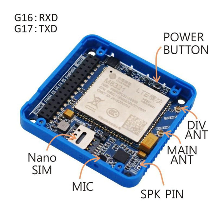 M5Stack LTE Module (M8321)