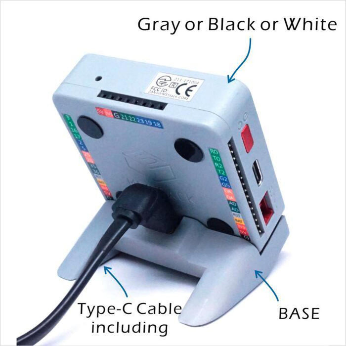 BTC Standing Base for M5 Core with DHT12