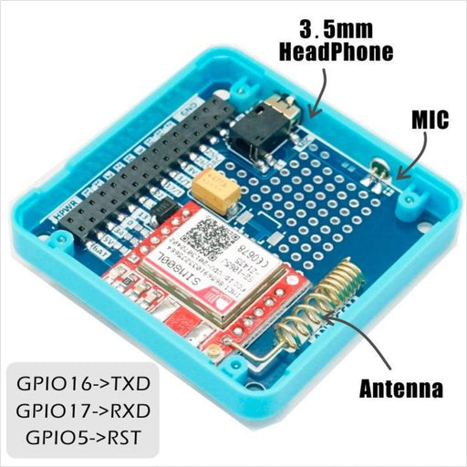 GSM Module SIM800L with MIC & Headphone Jack