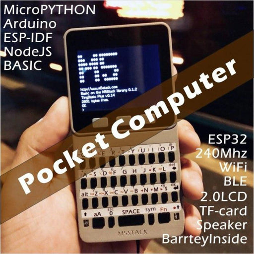 M5 Faces Pocket Computer with Keyboard/Game/Calculator
