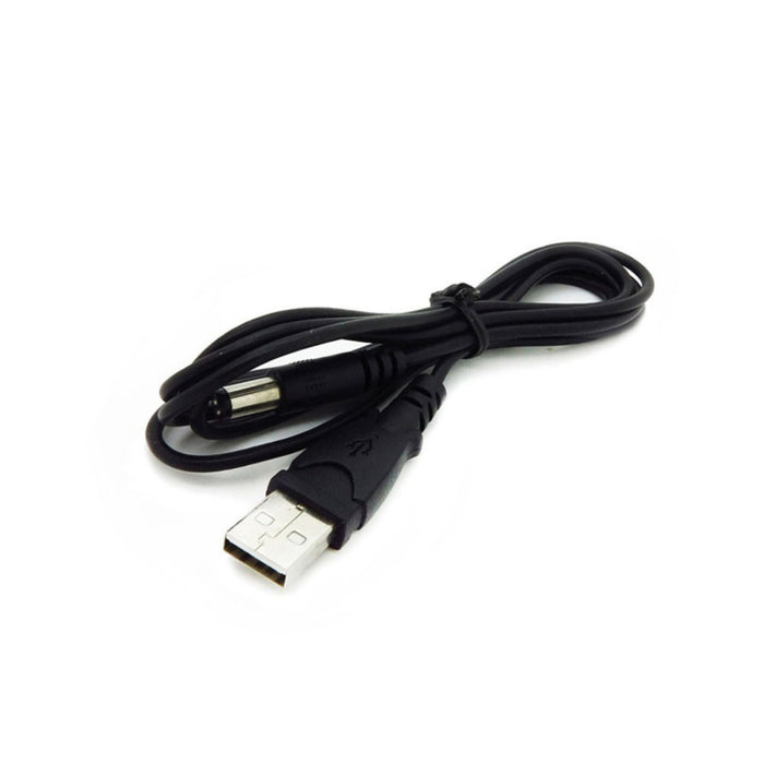 USB Cable Type A to 5.5mm Barrel Jack Adapter