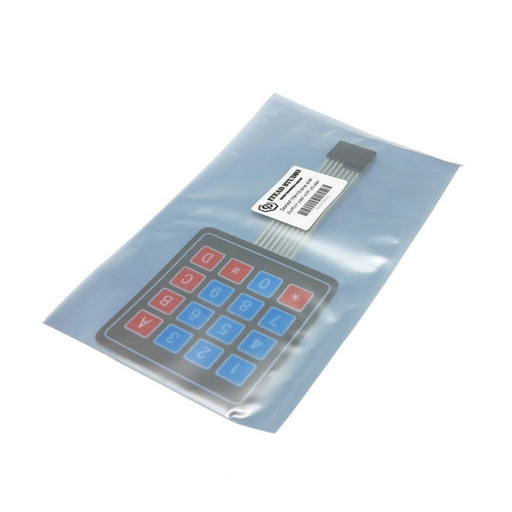 Sealed Membrane 4X4 Button Pad with Sticker