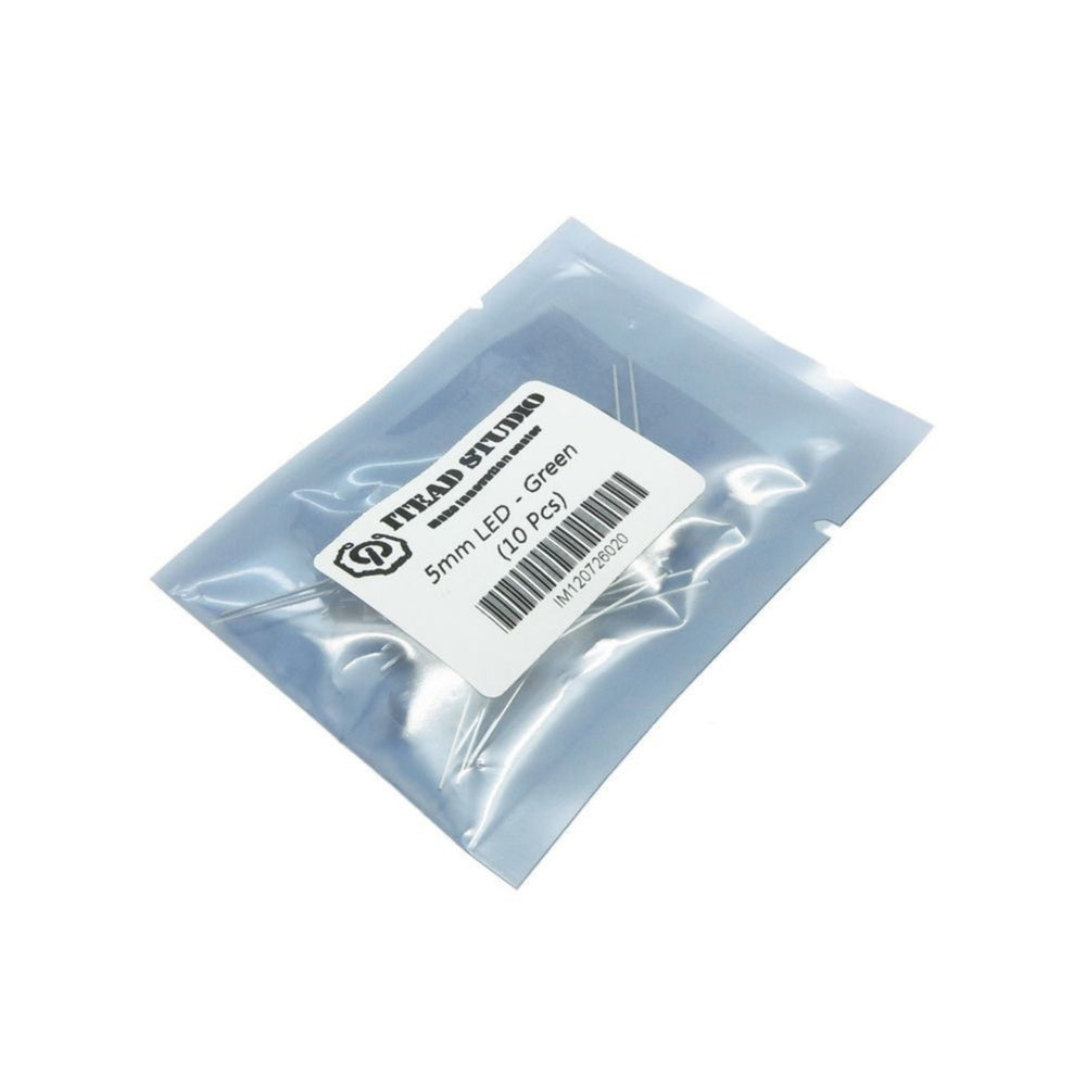 5mm LED - Green (10 Pcs)