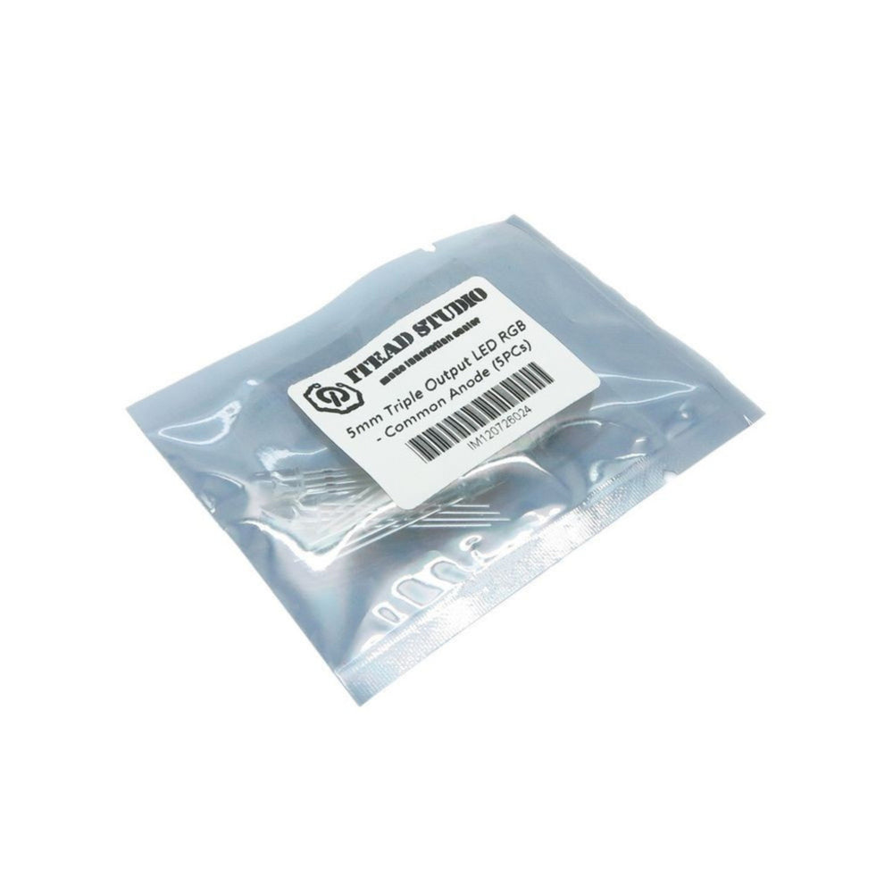 5mm Triple Output LED RGB - Common Anode (5PCs)