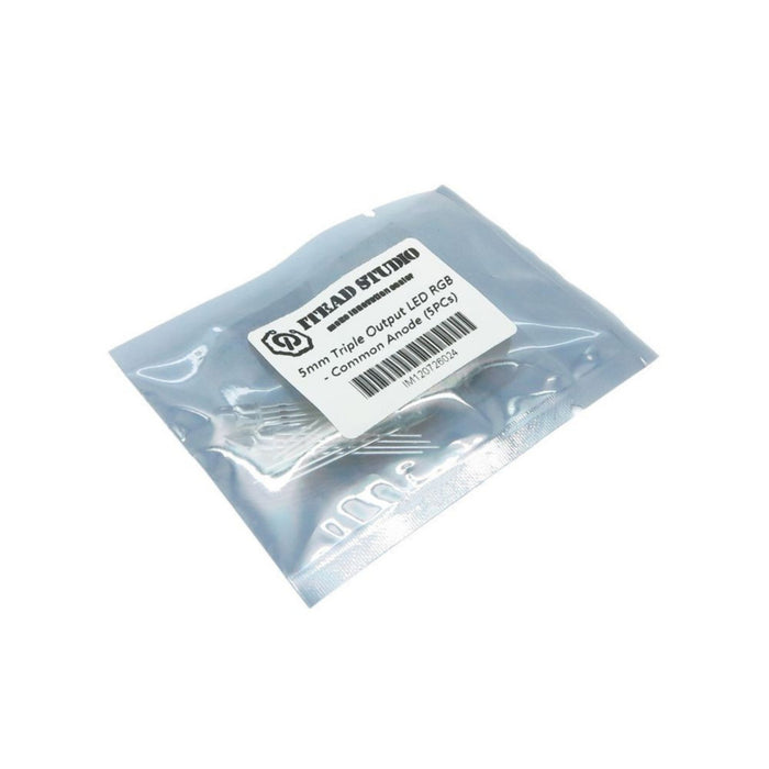5mm Triple Output LED RGB - Common Anode (5PCs)