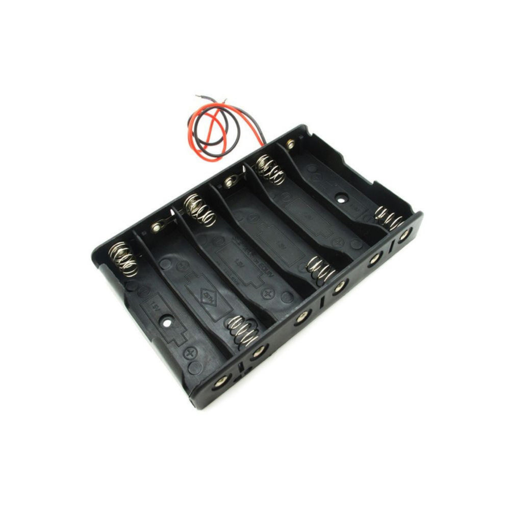 Battery Holder  - 6xAA Square