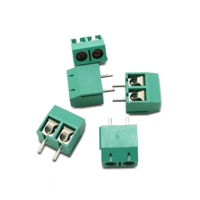 2 Pole 5.0mm Screw Terminal Block (5Pcs)