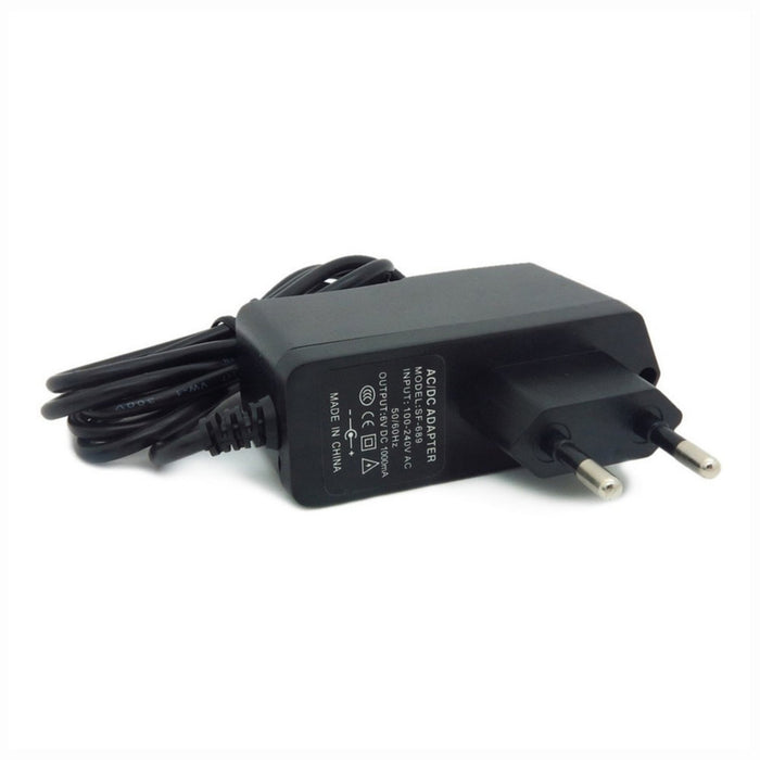 EU 6V 1A  AC/DC Power Adapter with Cable