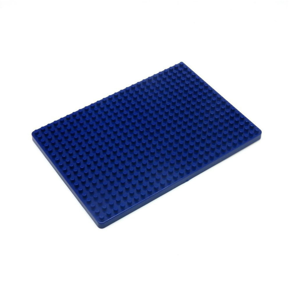 Base Plate For Block Building Breadboard(13.2x9.2cm) - Blue