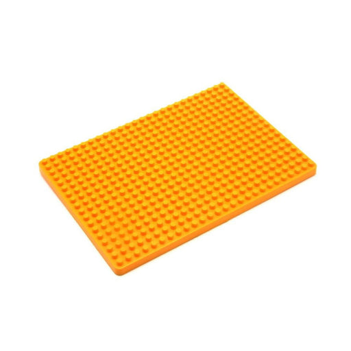 Base Plate For Block Building Breadboard(13.2x9.2cm) - Yellow