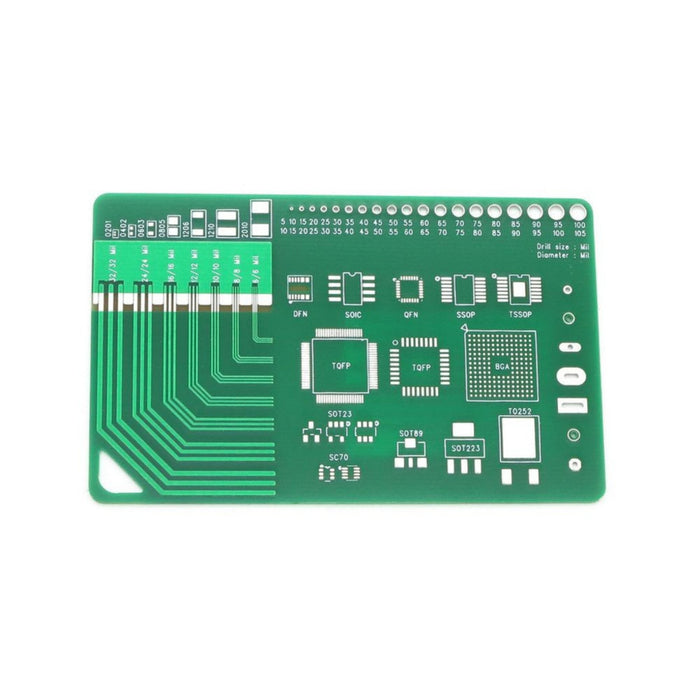 [Bare PCB] PCB Process Capability Demonstrate Card