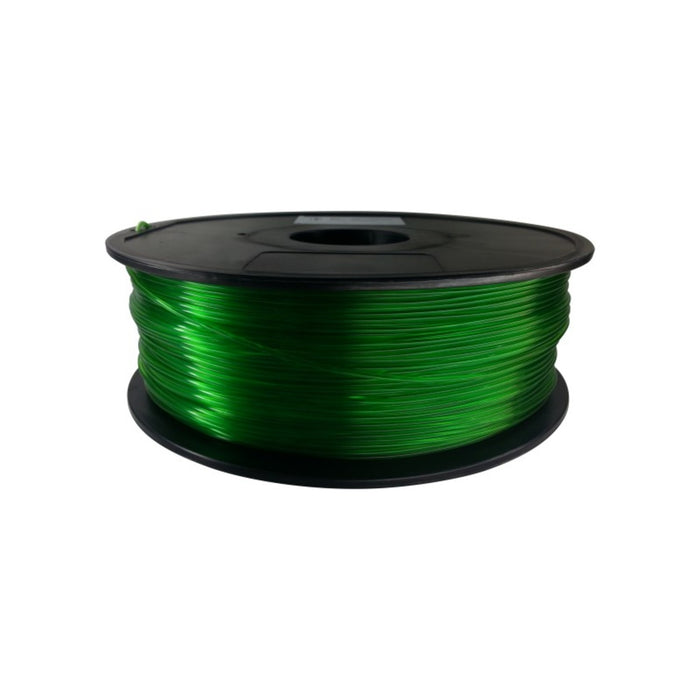 ABS Filament 1.75mm, 1Kg Roll - Transparent Green