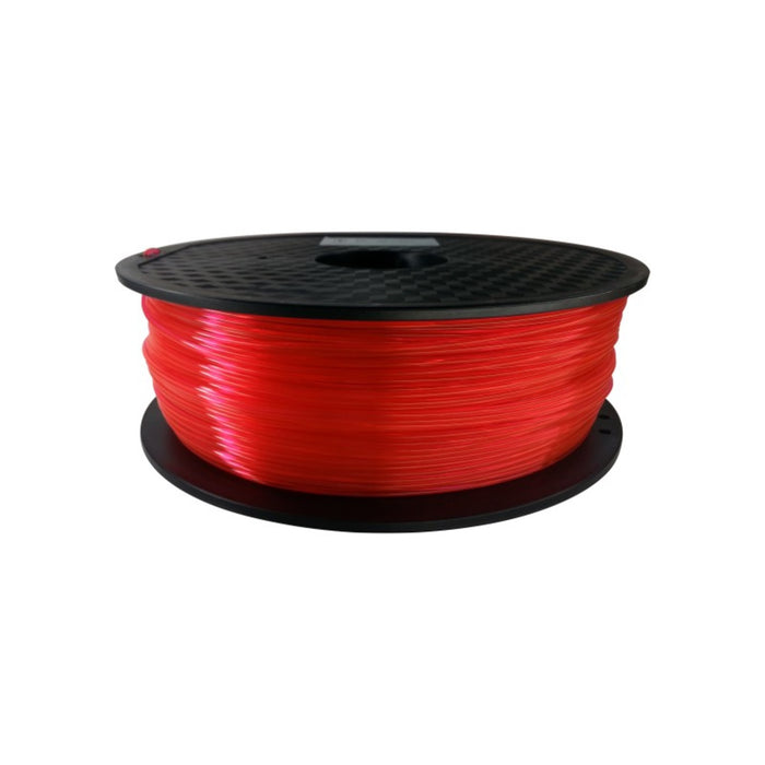 PLA Filament 1.75mm, 1Kg Roll - Fluorescent Red