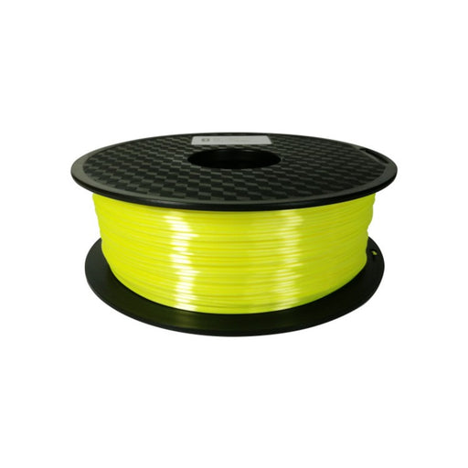 Silk-Like PLA Filament 1.75mm, 1Kg Roll - Yellow