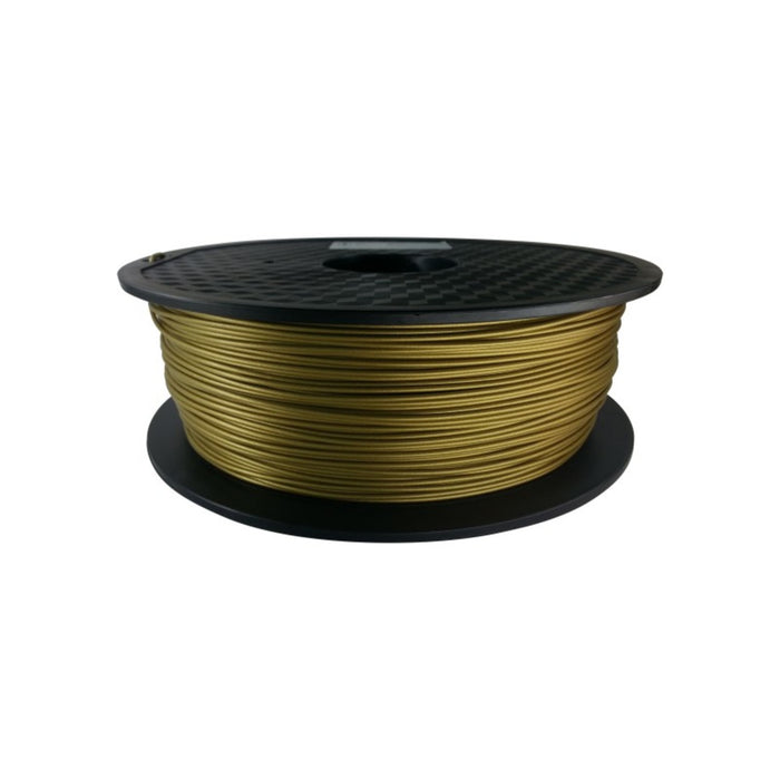 PLA Metal Filled Filament 1.75mm, 1Kg Roll - Frosted Bronze