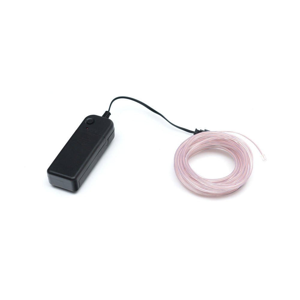 EL Wire - White 5m With Inverter