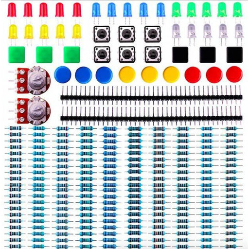 Electronics components with box