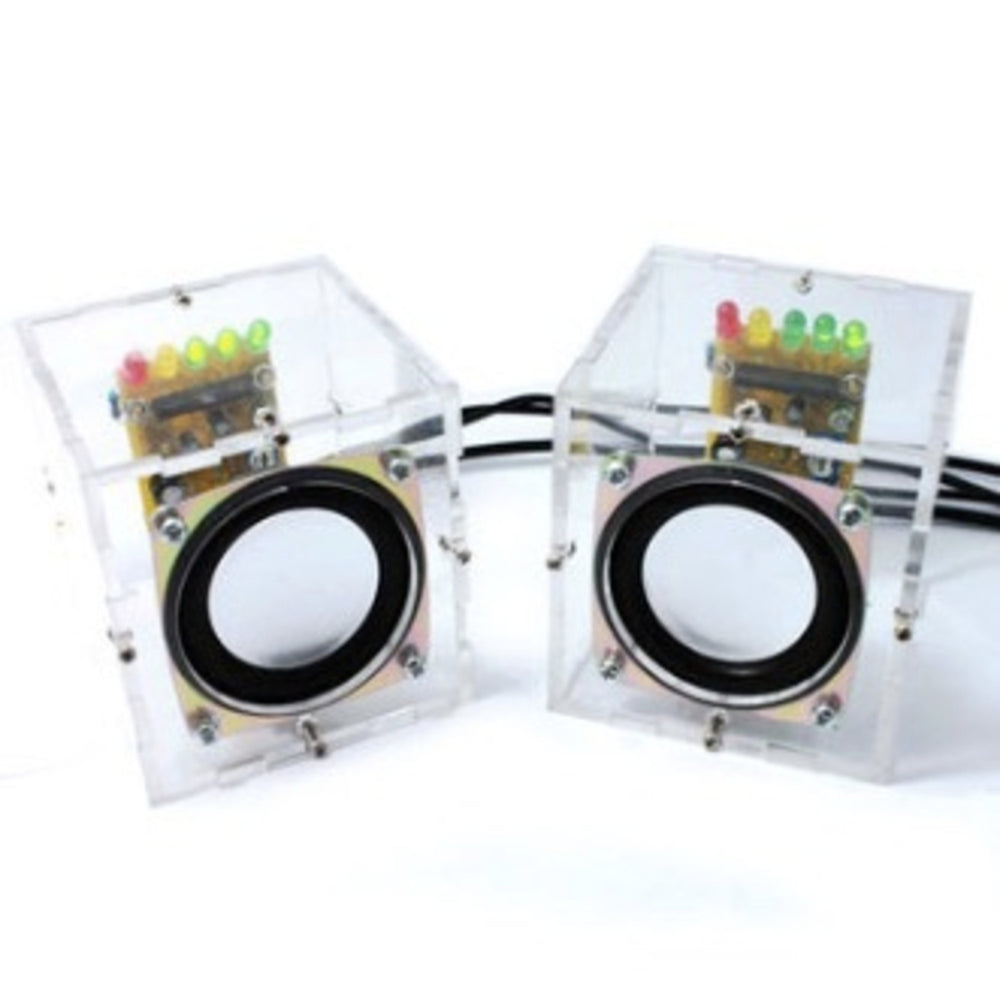 DIY Transparent Mini Amplifier Speaker Kit