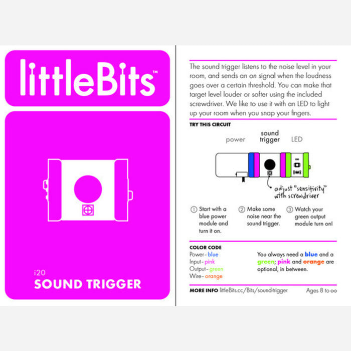 LittleBits Sound Trigger