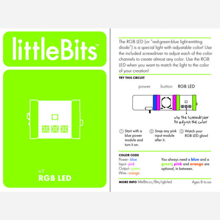 LittleBits RGB LED