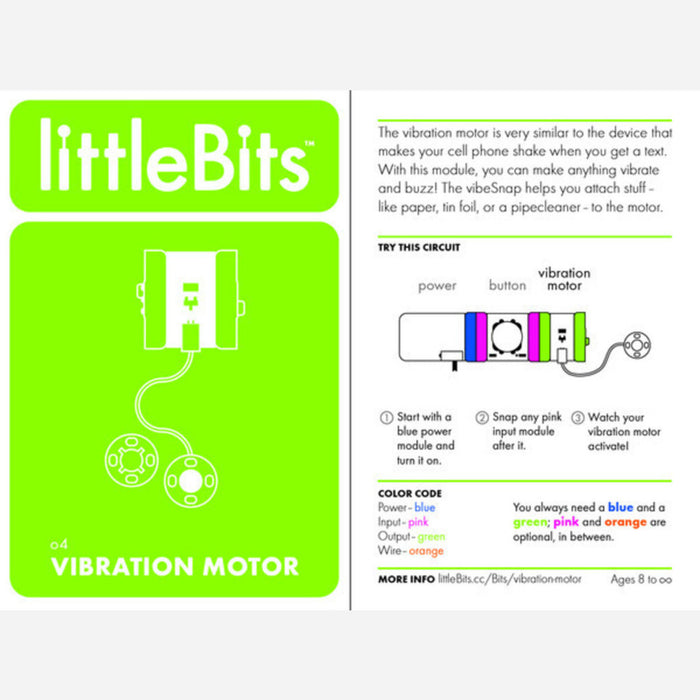 LittleBits Vibration Motor