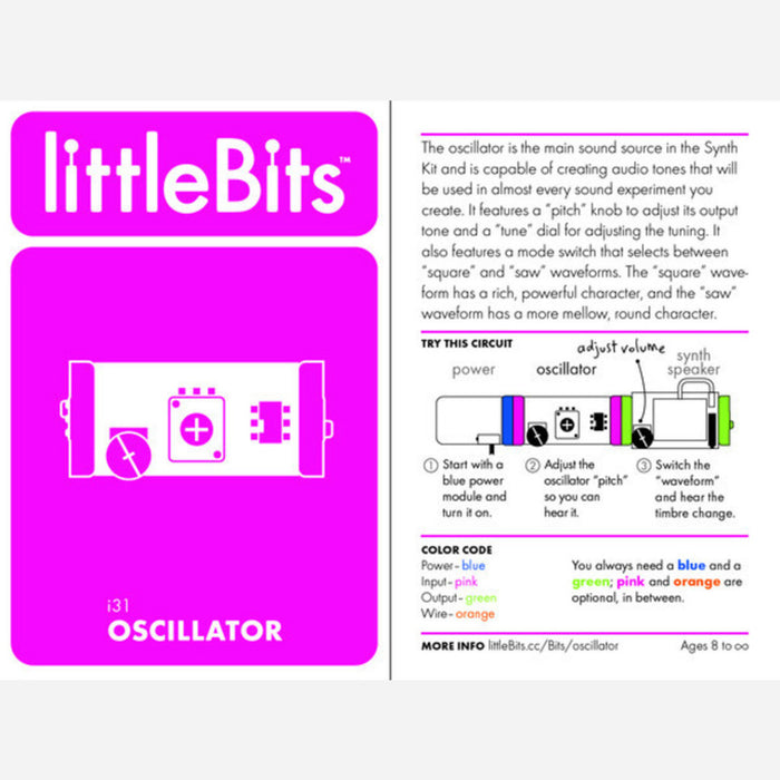 LittleBits Oscillator