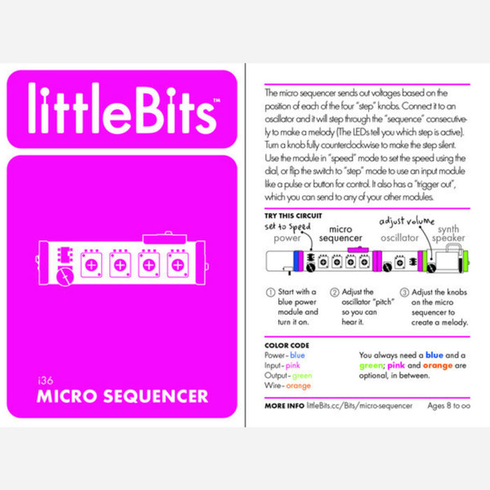 LittleBits Microsequencer