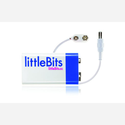 LittleBits 9v battery & cable