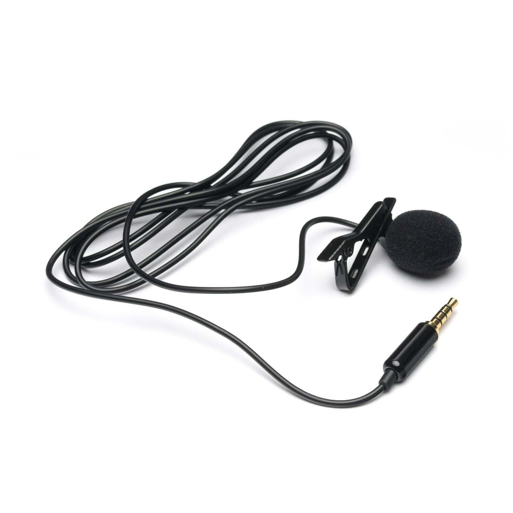 Portable 3.5mm Jack Clip-on Lapel Microphone