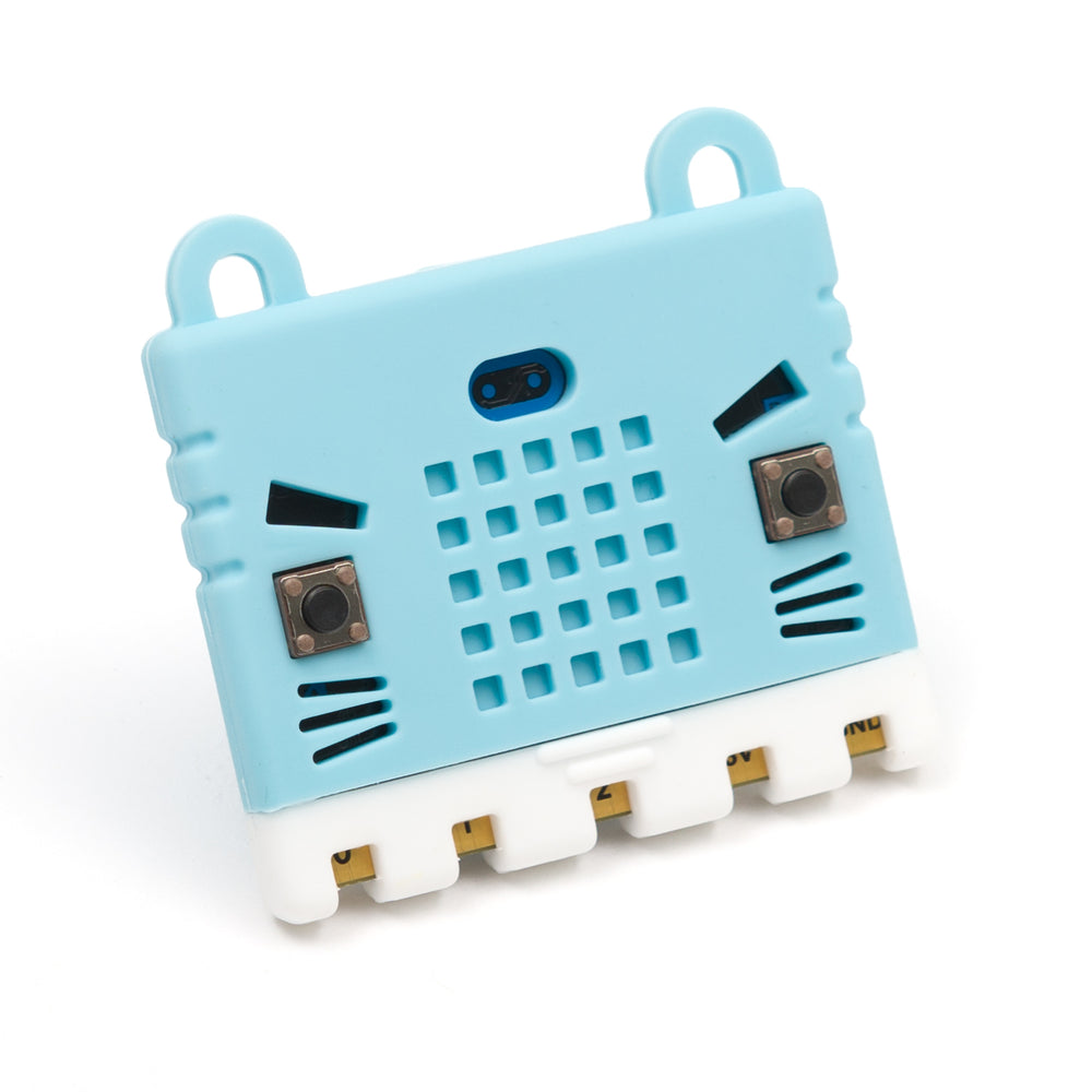 Micro:bit Rubber Case in Light Blue