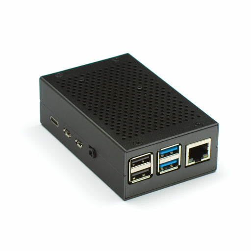 Raspberry Pi 4 Black Case with Fan