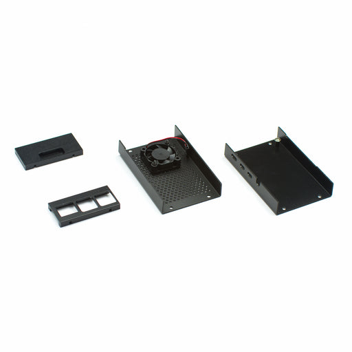 Raspberry Pi 4 Black Case with Fan