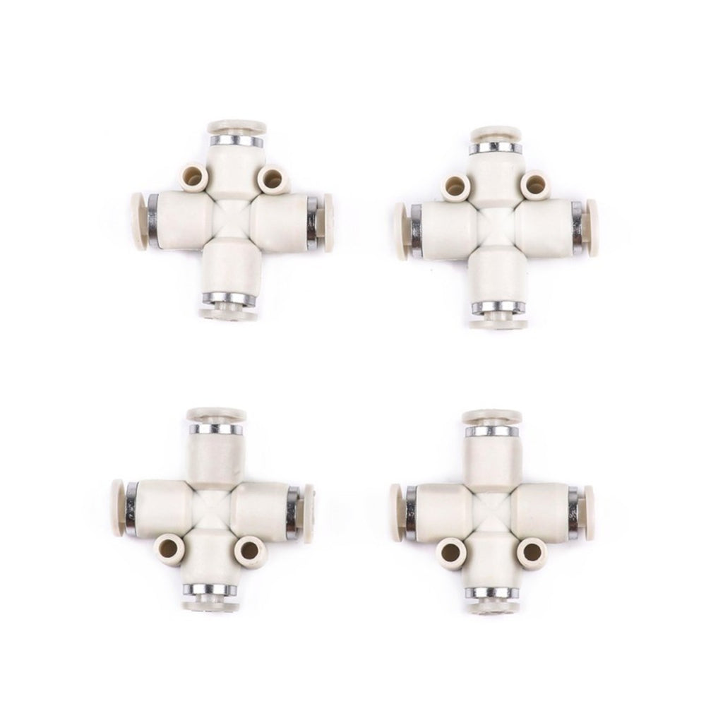 φ4 Cross Four-Way Connector(4-Pack)