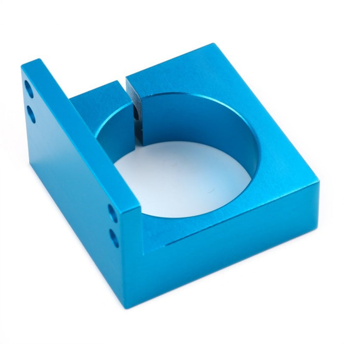 CNC Motor Bracket - Blue