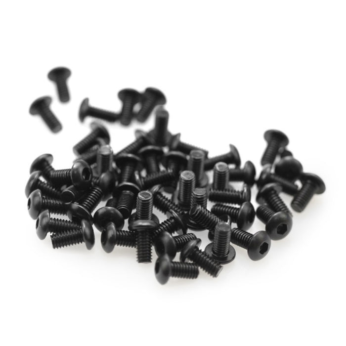 Socket Cap Screw M4 x 8mm - Button Head (50-Pack)