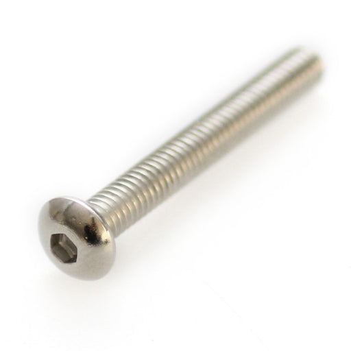 Socket Cap Screw M4 x 30mm - Button Head (25-Pack)