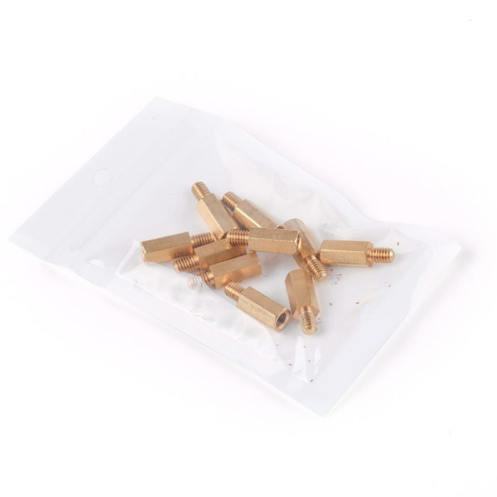 Brass Stud M4*12+6 (10-Pack)