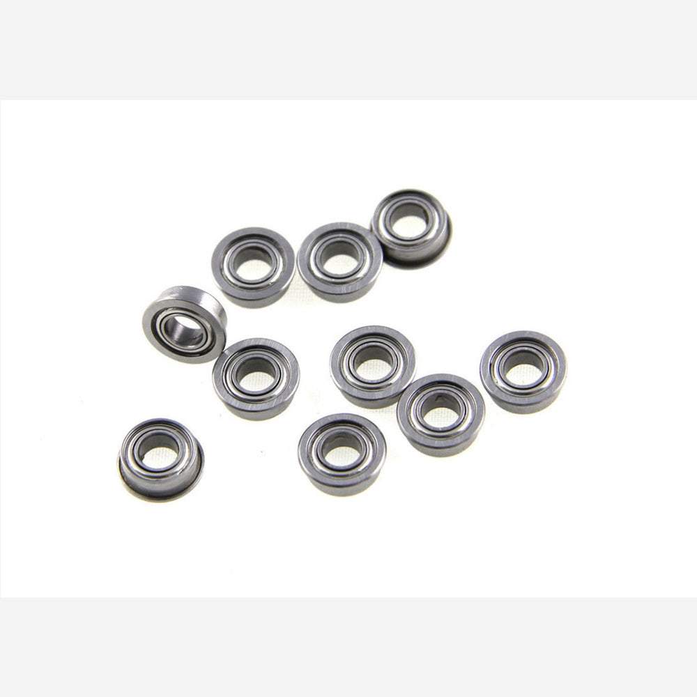 Flange Bearing 4 x 8 x 3mm (10-Pack)