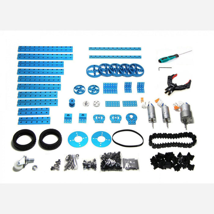 Advanced Robot Kit - Blue (No Electronics)