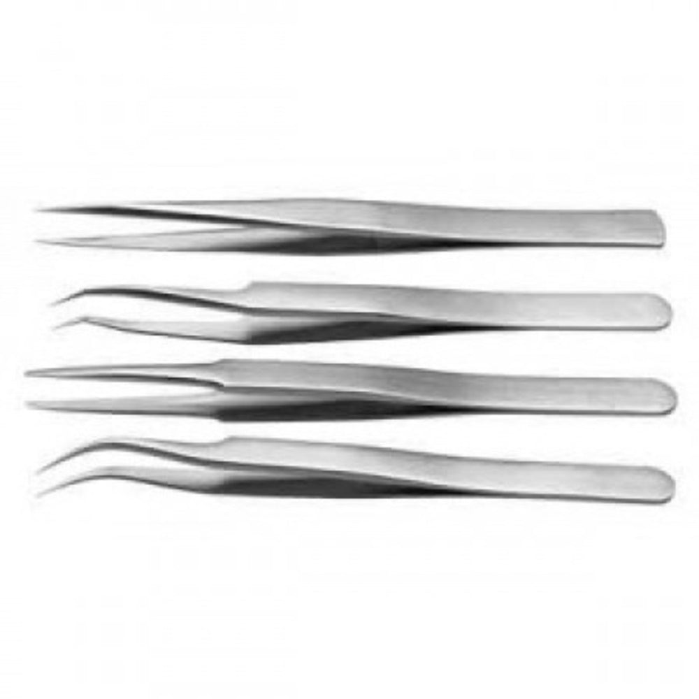 Economy 4pc Tweezer Set