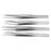 Economy 4pc Tweezer Set