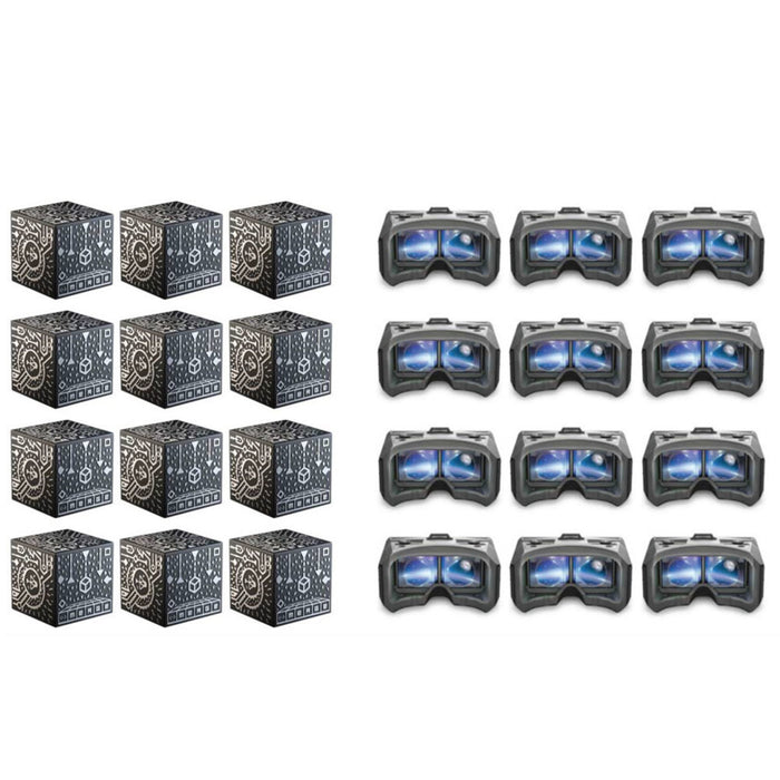 Merge VR Mobile AR/VR Headset & Merge Holographic Cube Bundle 12 Pack of each